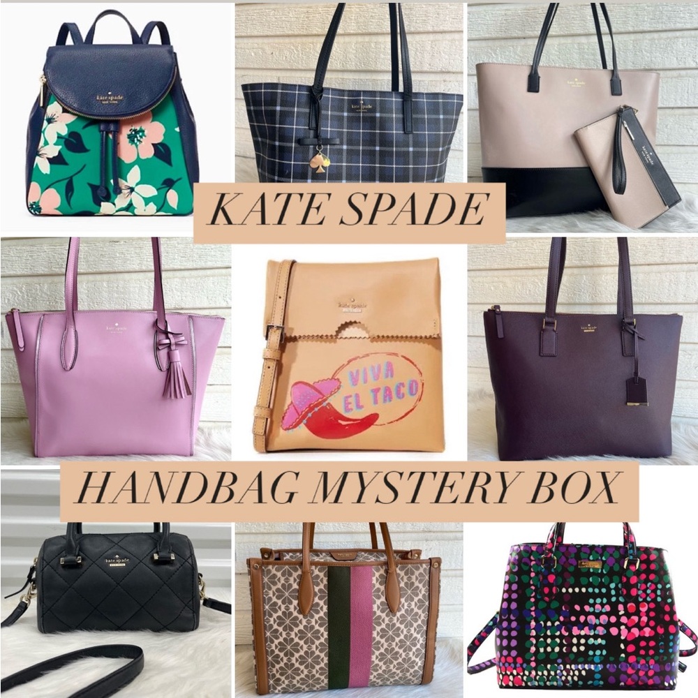 🛍️ HIGH END MYSTERY BOX 🛍️ KATE SPADE DESIGNER HANDBAG